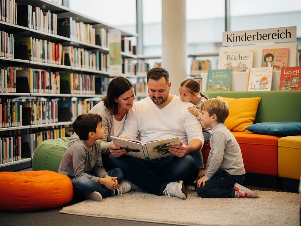 Vorlesen für Kinder in der Bücherhalle Neugraben