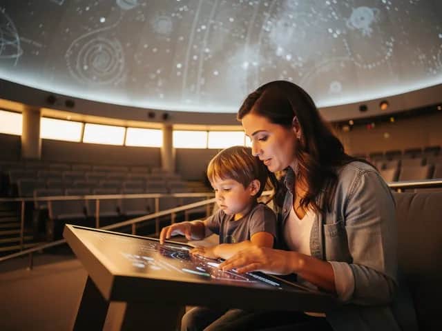 Mit Juri durchs Sonnensystem im Planetarium