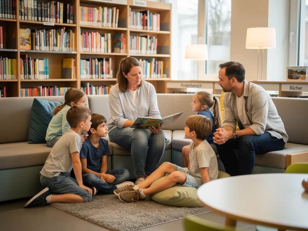 Vorlesen für Kinder in der Bücherhalle