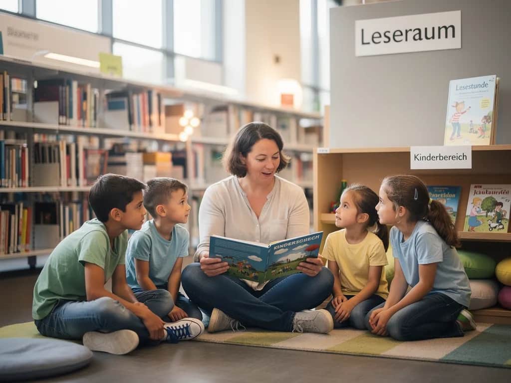 Vorlesen für Kinder in der Bücherhalle