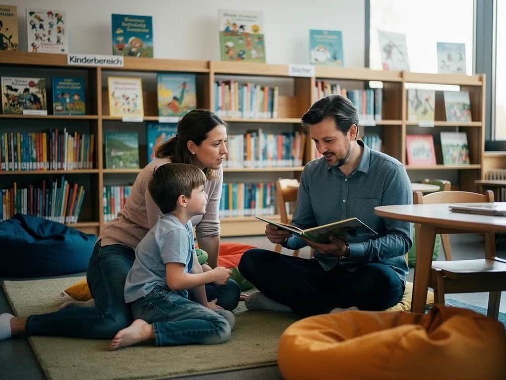 Vorlesen für Kinder in der Bücherhalle Schnelsen