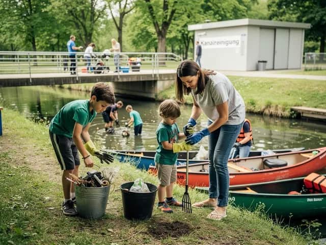 World Cleanup Day: Gemeinsam Hamburgs Kanäle säubern