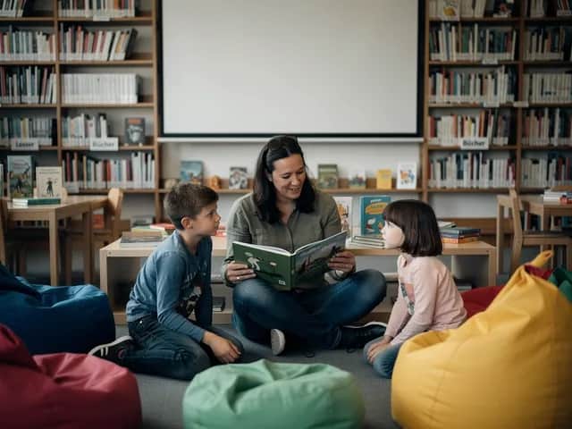Bilderbuchkino in der Bücherhalle Holstenstraße