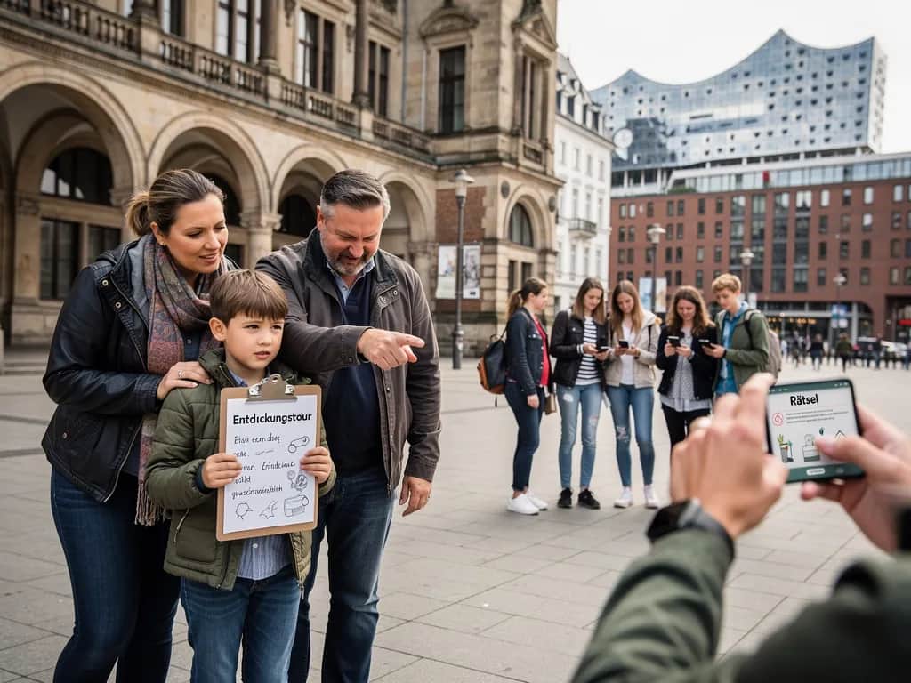 Stadtrallye: Spuren der Vergangenheit in Hamburg