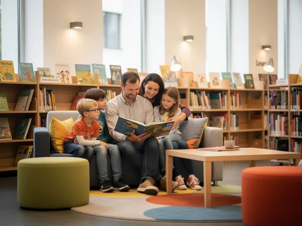 Vorlesen für Kinder in der Bücherhalle Altona