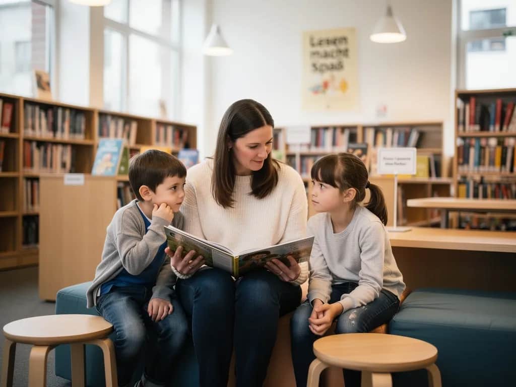 Vorlesen für Kinder in der Bücherhalle Holstenstraße