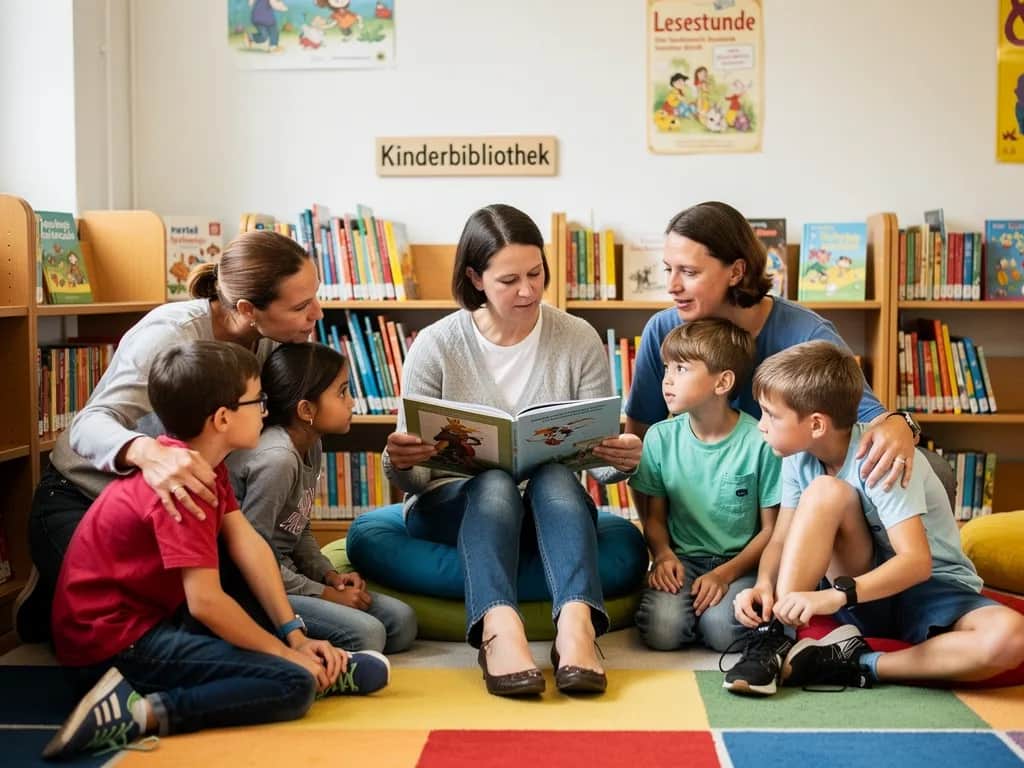 Vorlesen für Kinder in der Zentralbibliothek