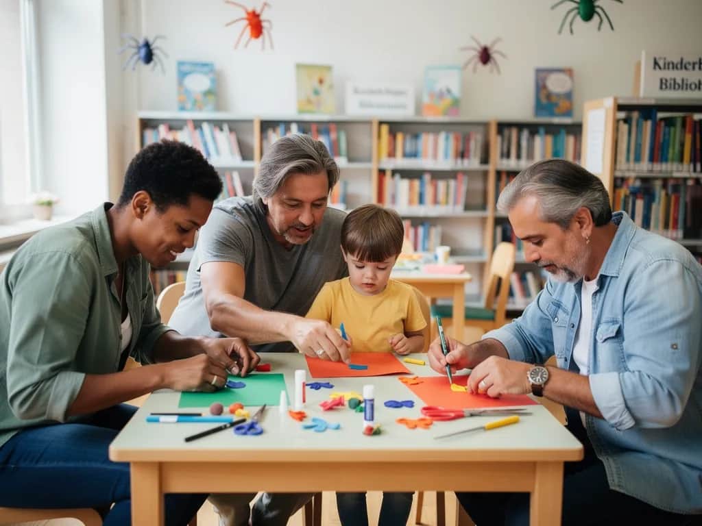 Malnachmittag: Kreativ werden in der Bücherhalle