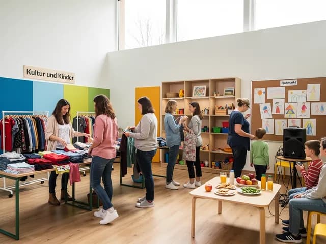 Kleidertauschparty im KIKU: Neue Lieblingsteile finden