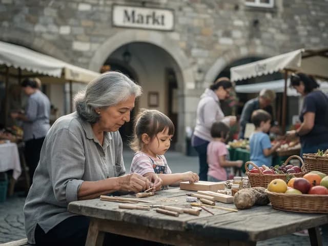 Kinderflohmarkt auf dem Tibarg
