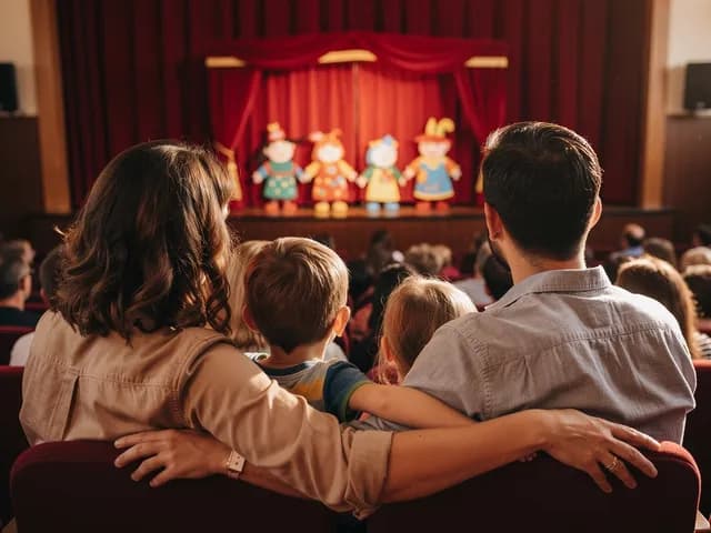 Puppentheater: Fauli hat den Hicks