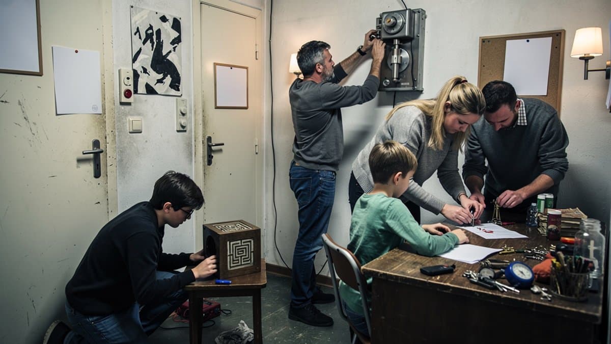 KI-generiertes Bild zu Deadline Escape Games