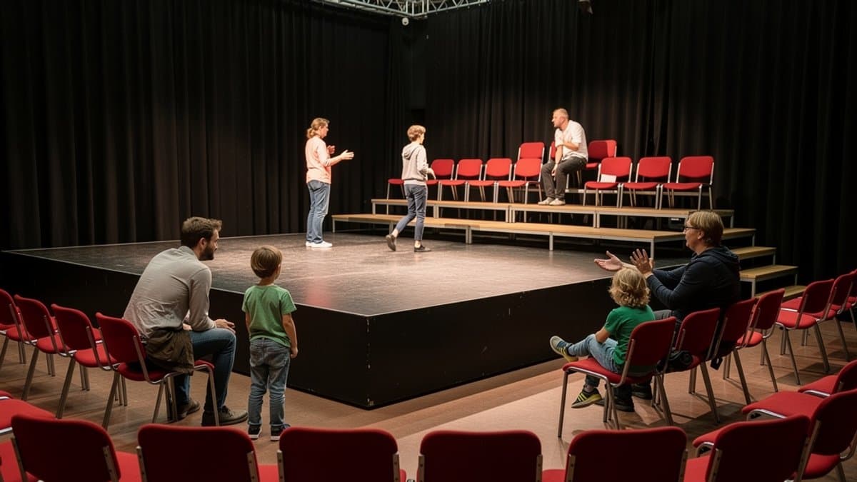KI-generiertes Bild zu Junges SchauSpielHaus – Studio Wiesendamm