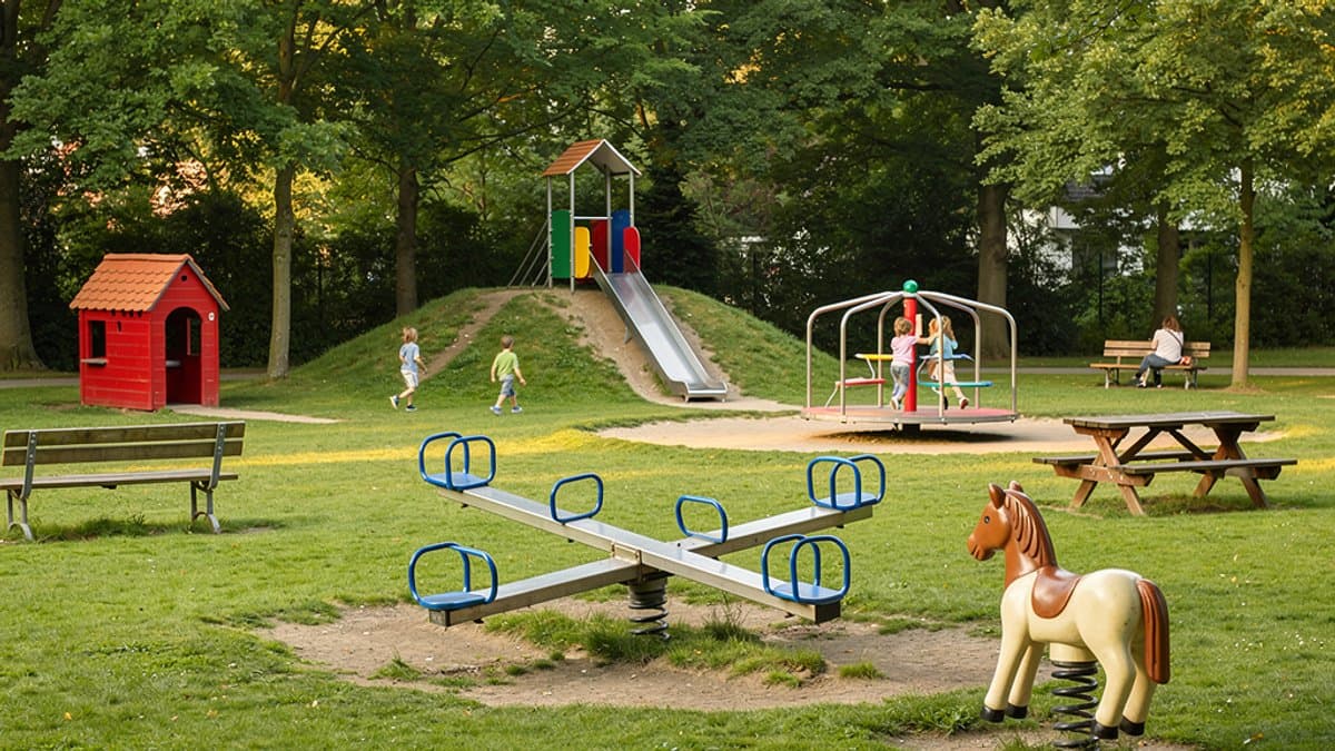 KI-generiertes Bild zu Deelwischspielplatz