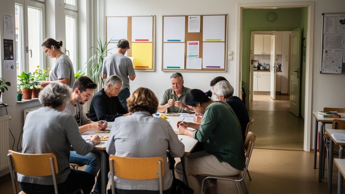 KI-generiertes Bild zu Kultur Palast Harburg