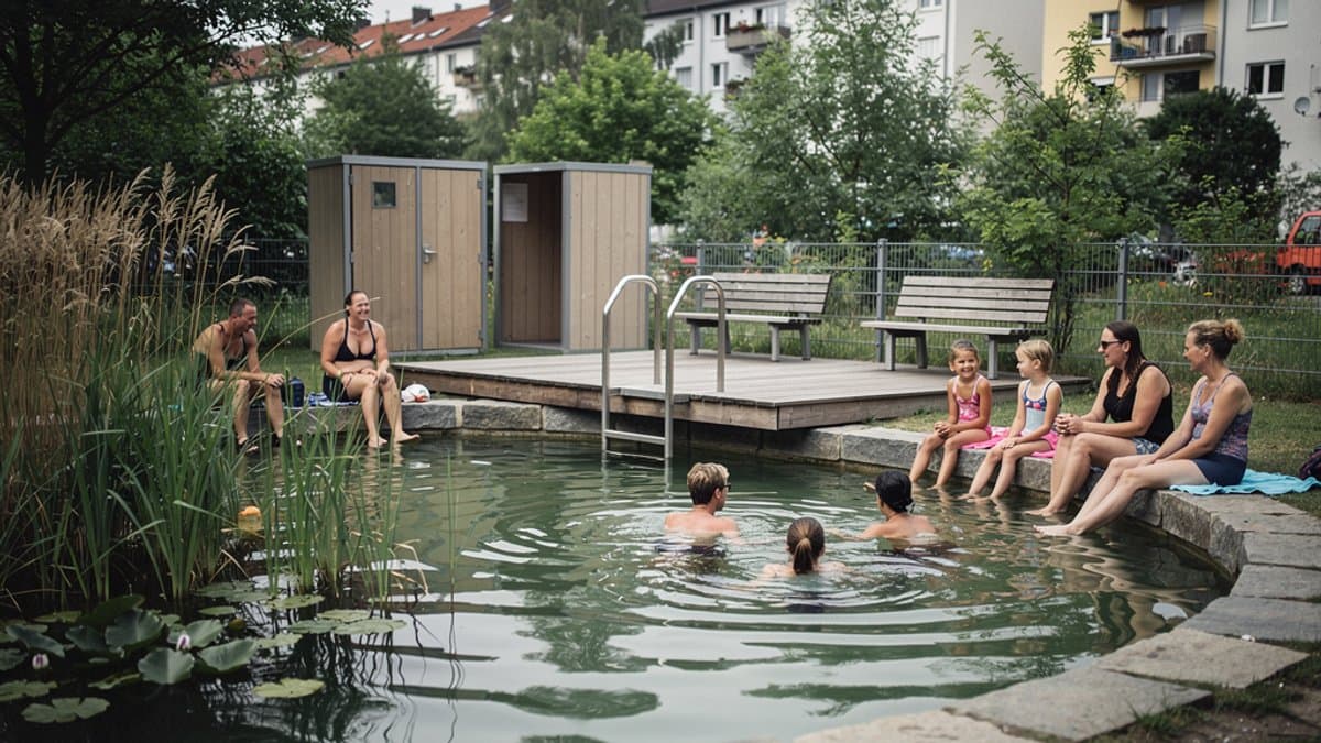 KI-generiertes Bild zu Naturbad Kiwittsmoor