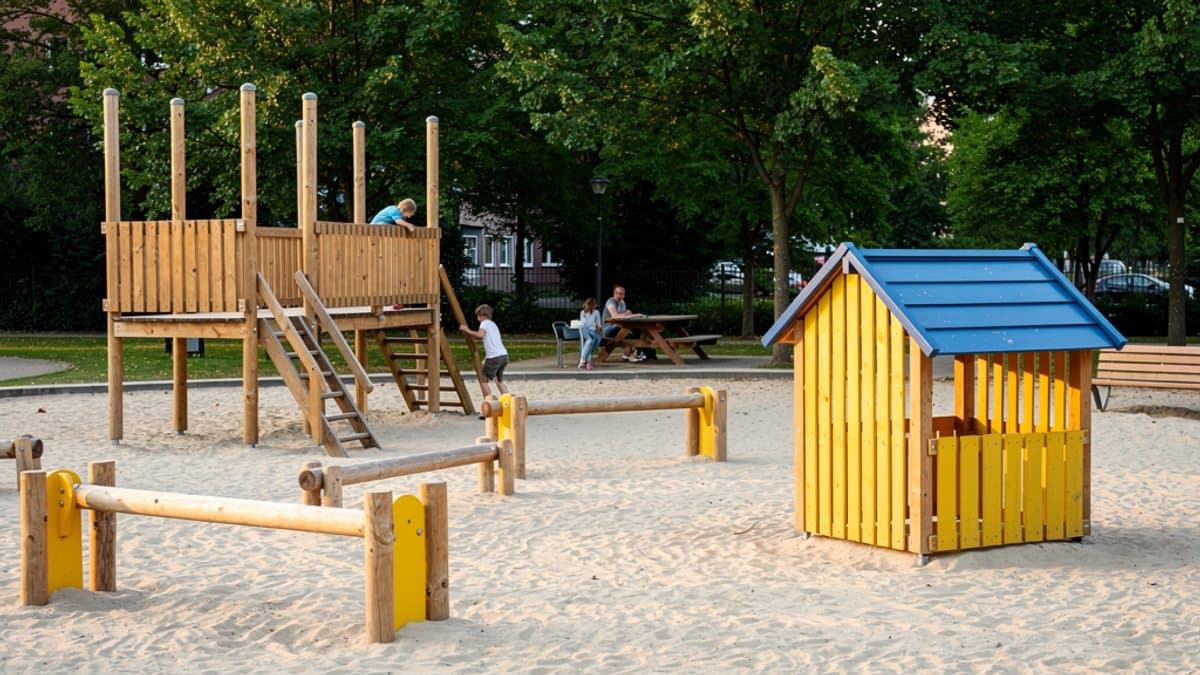 KI-generiertes Bild zu Spielplatz Unzerstraße