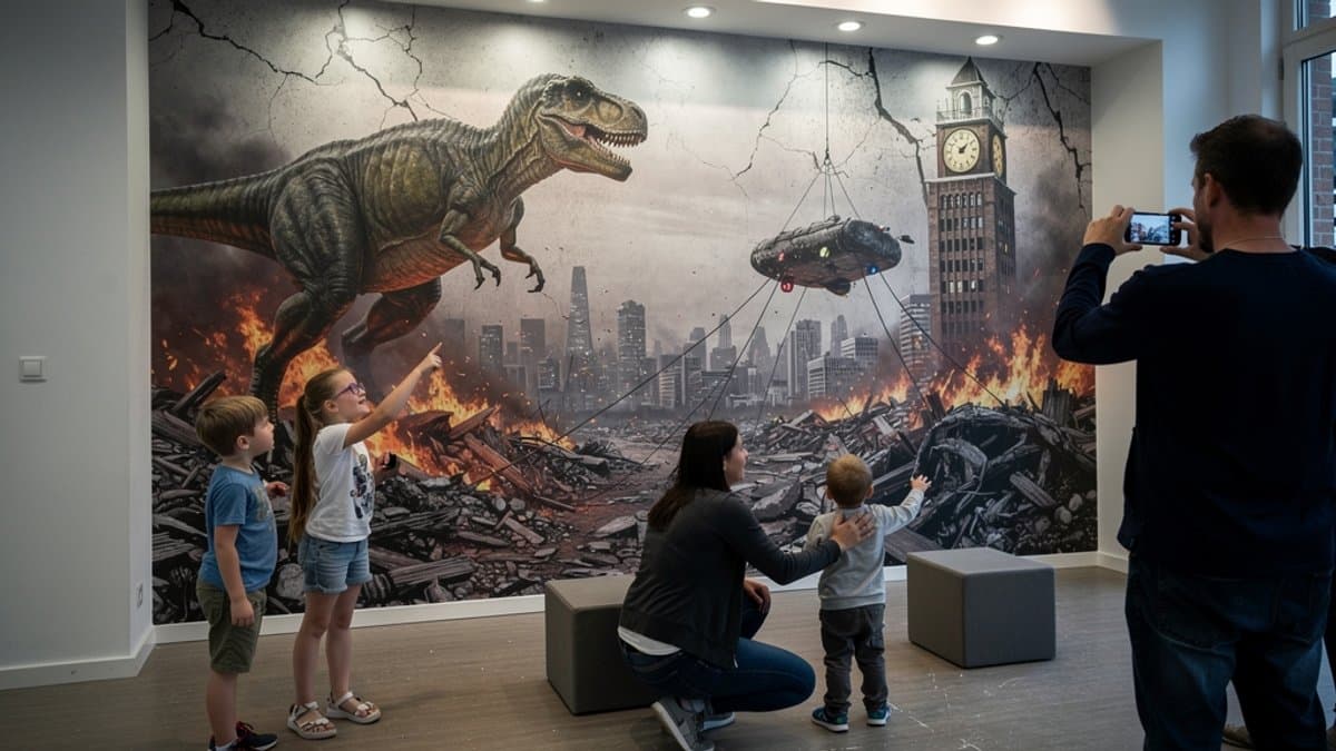 KI-generiertes Bild zu Mindways 3D TrickArt Museum