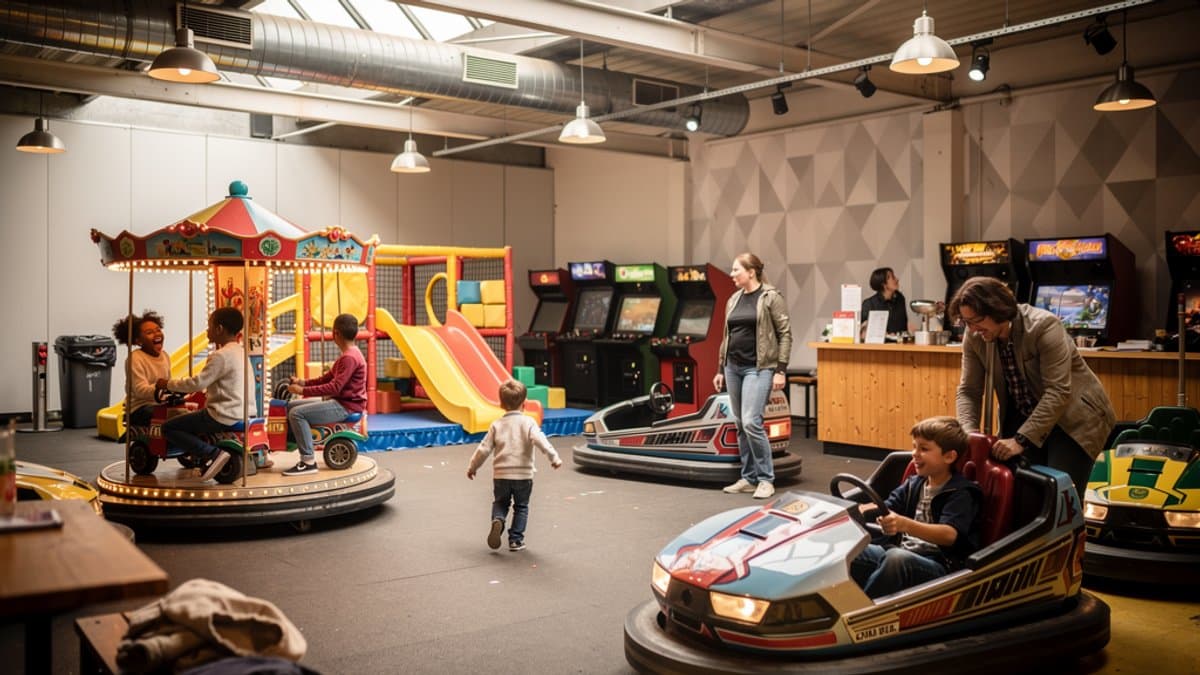 KI-generiertes Bild zu SPACE ADVENTURE / Action Arena Wandsbek