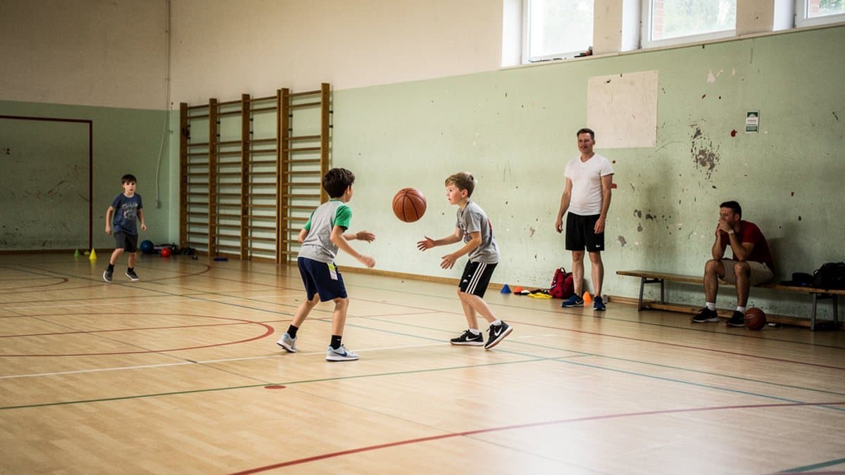 KI-generiertes Bild zu Sporthalle DFH Arena Süderelbe