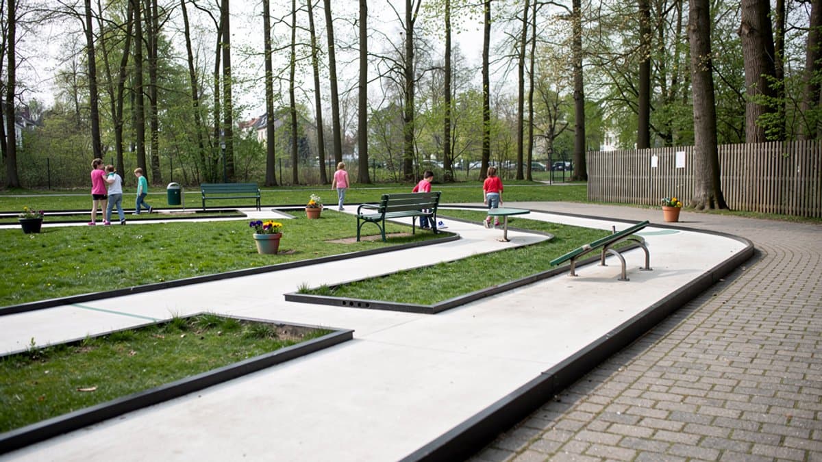 KI-generiertes Bild zu Niendorfer Miniaturgolf-Club