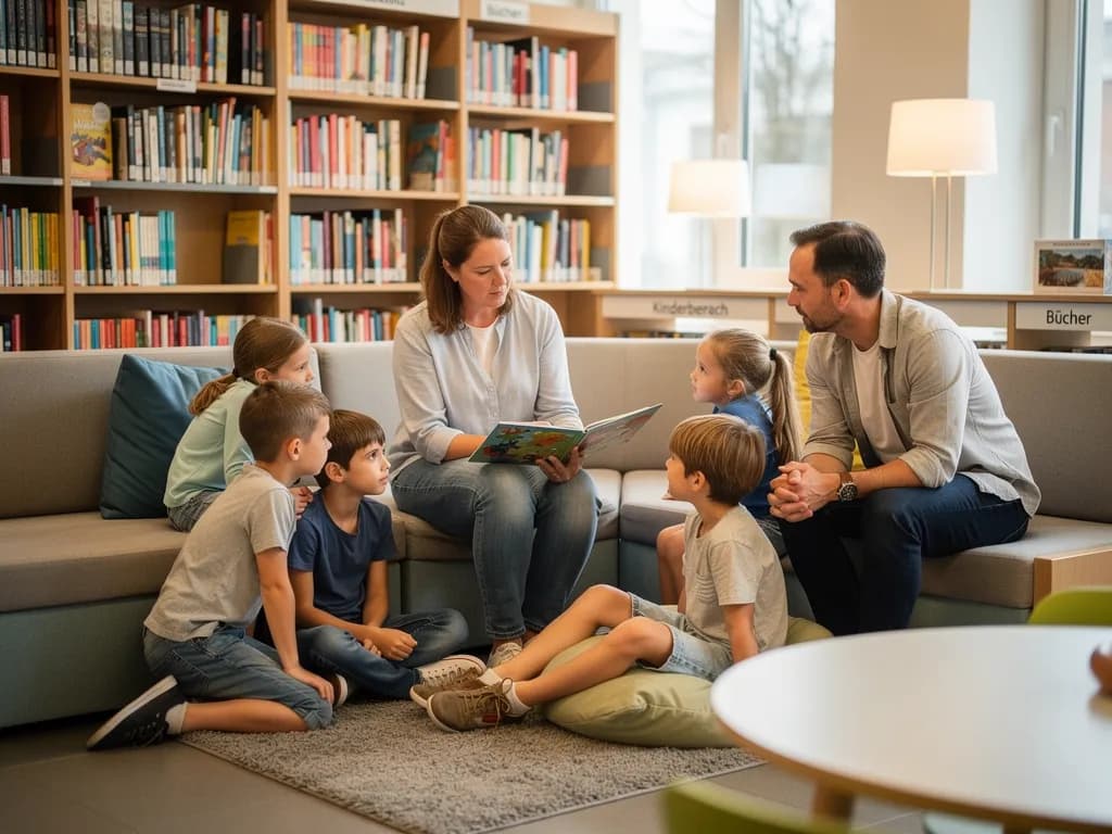 Vorlesen für Kinder in der Bücherhalle