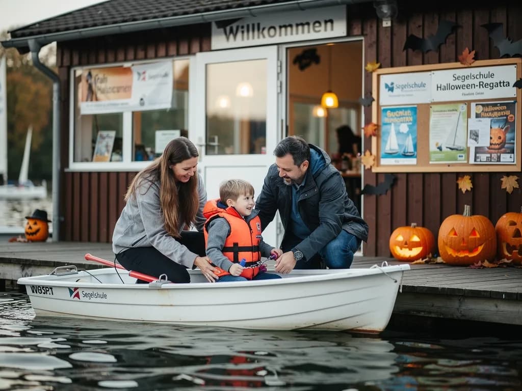 Halloween-Segeln am Oortkatensee