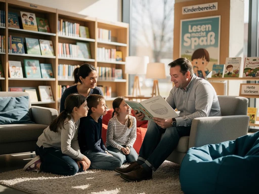 Vorlesen für Kinder in der Bücherhalle Bergedorf