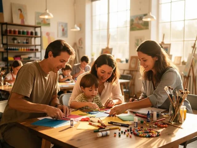 Kreativ-Atelier: Malen, Basteln, Werkeln im Bucerius Kunst Forum