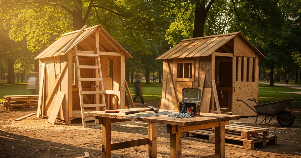 Abenteuerspielplätze Hamburg: Wo Kinder bauen dürfen