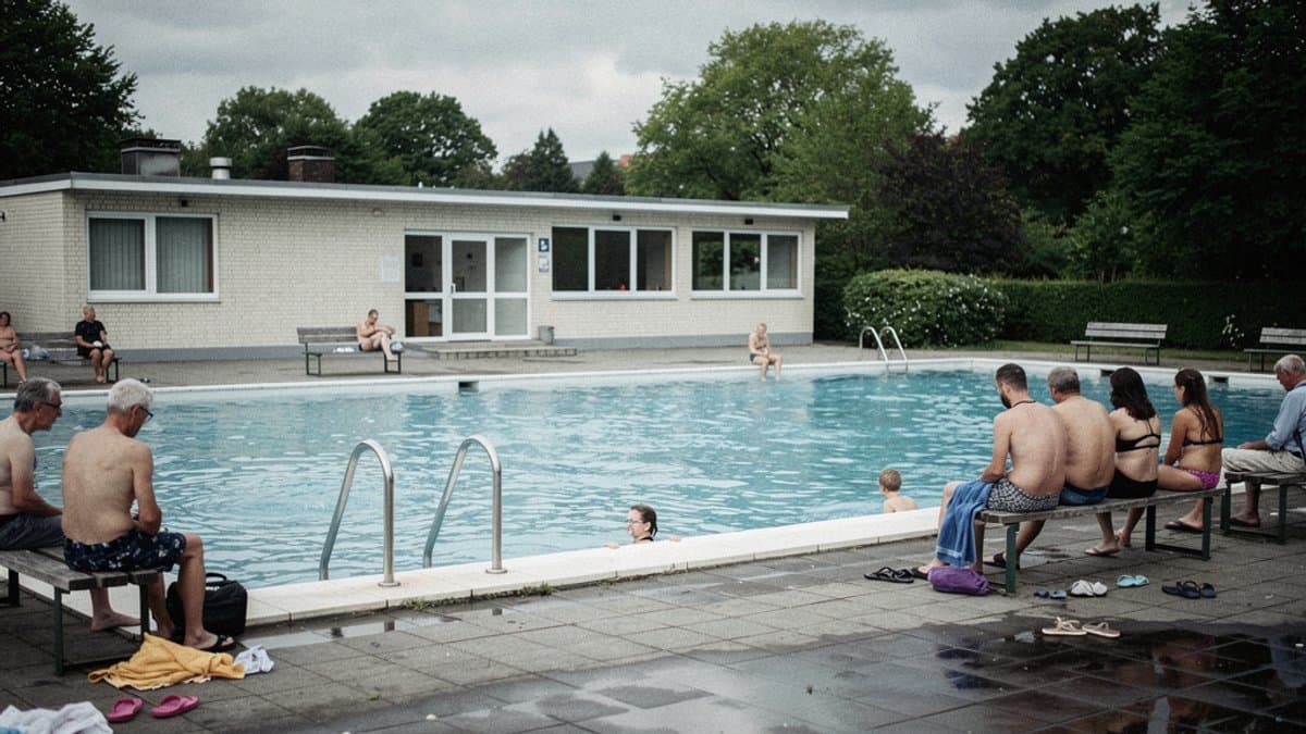 KI-generiertes Bild zu Sommerfreibad Marienhöhe
