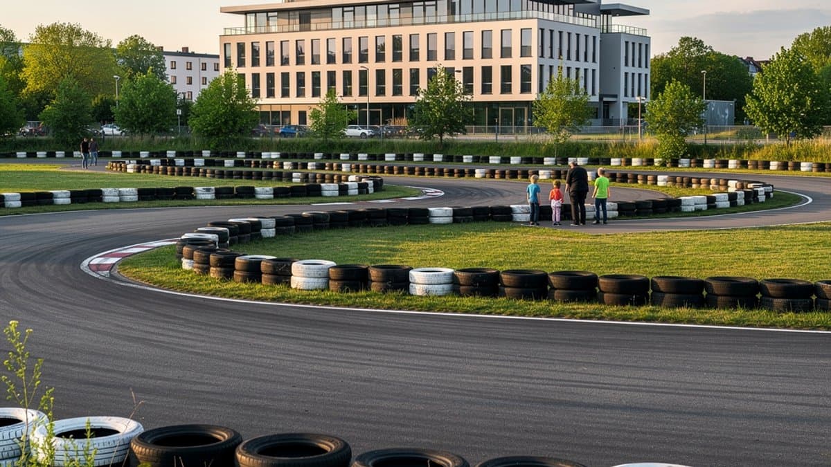 KI-generiertes Bild zu Ralf Schumacher Kartcenter