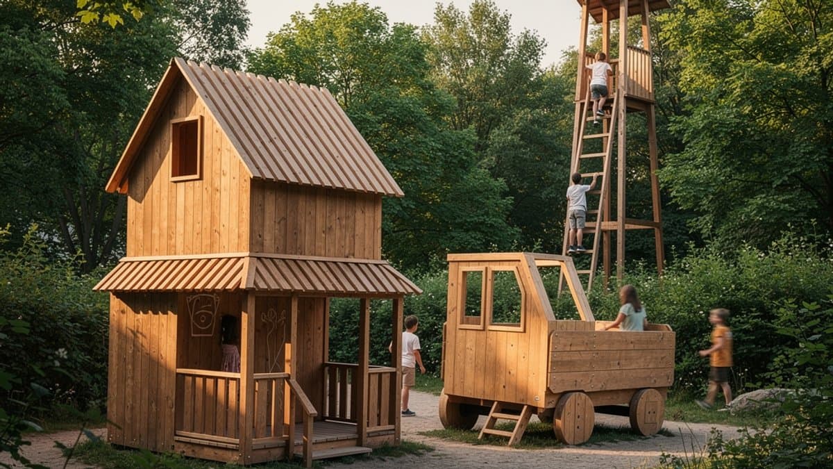 KI-generiertes Bild zu Bauspielplatz Berne