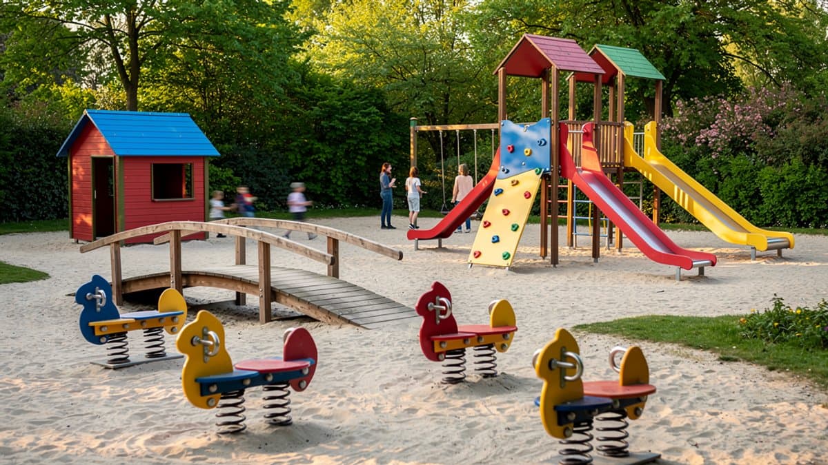 KI-generiertes Bild zu Spielplatz Märkerweg