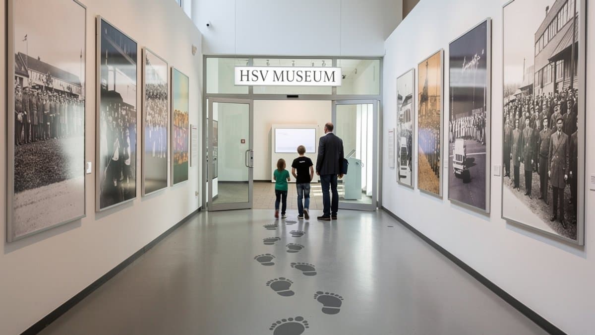 KI-generiertes Bild zu HSV-Museum