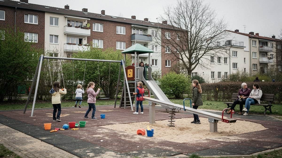 Spielplatz Sander Tannen