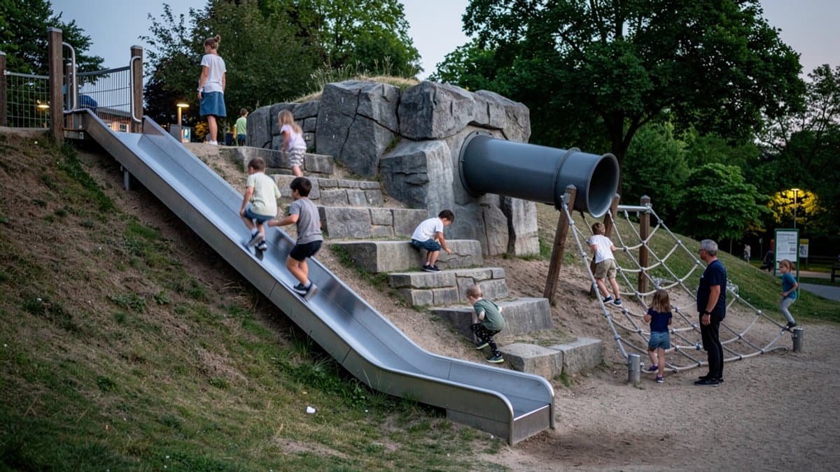 KI-generiertes Bild zu Spielplatz Ameisweg