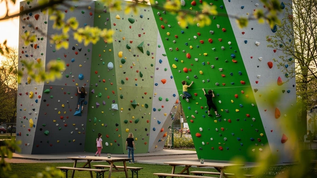 KI-generiertes Bild zu DAV Kletterzentrum Hamburg