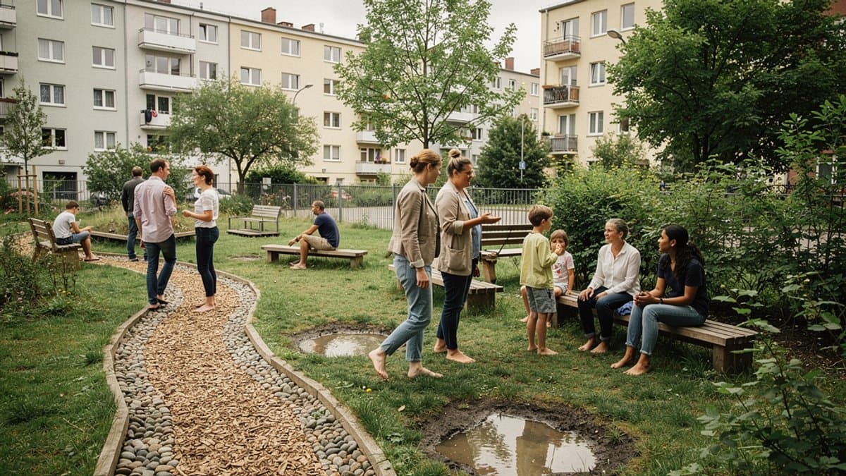 KI-generiertes Bild zu Barfußpark Egestorf