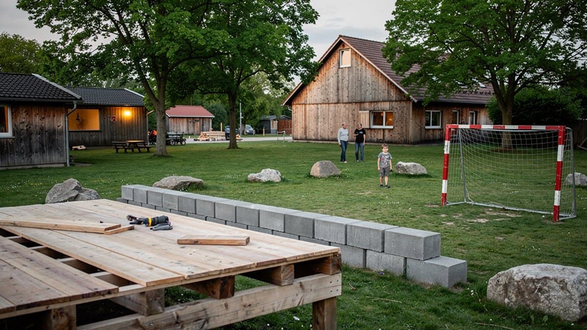 KI-generiertes Bild zu Bauspielplatz Tweeltenmoor