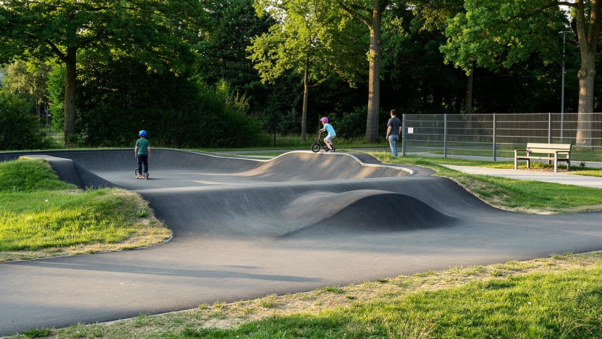 KI-generiertes Bild zu Skateanlage Tegelsbarg