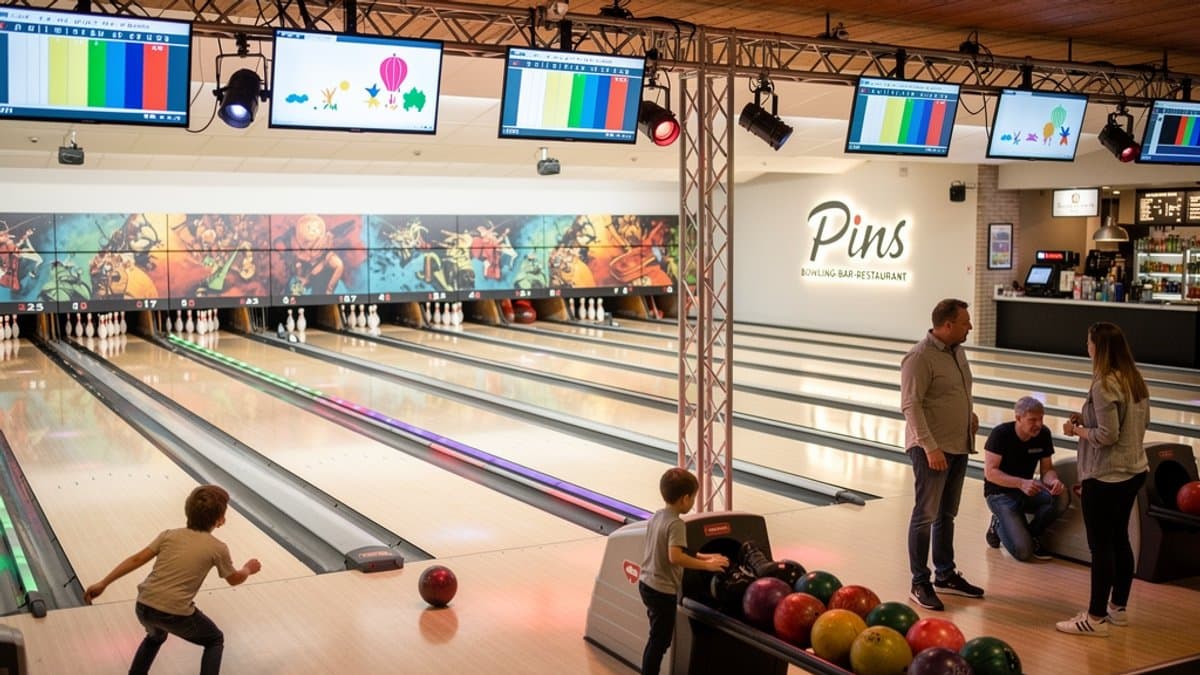 KI-generiertes Bild zu Pins Bowling Norderstedt