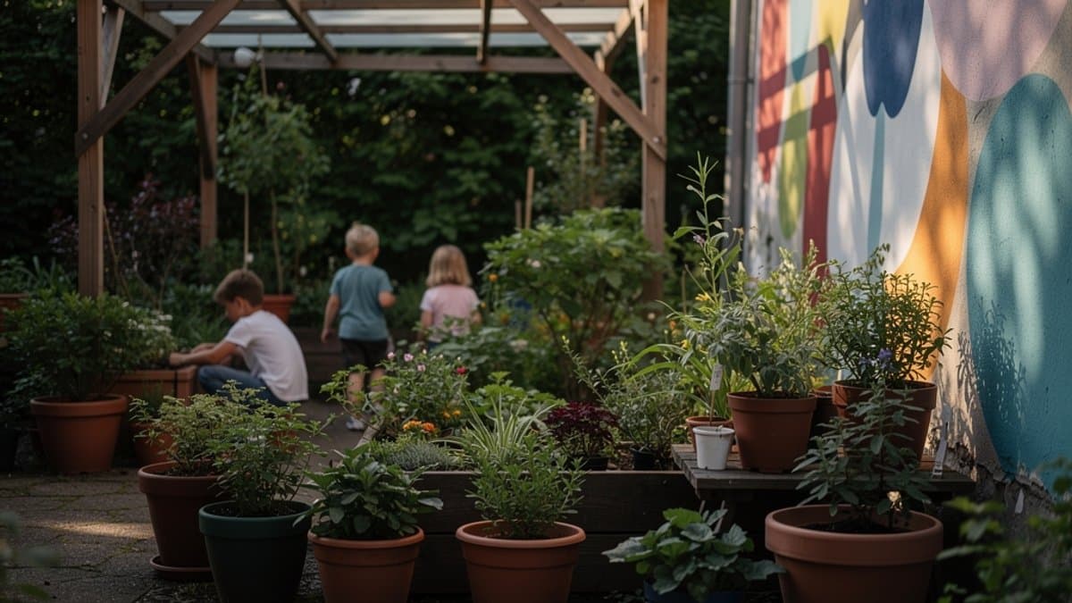 KI-generiertes Bild zu KEBAPgarten