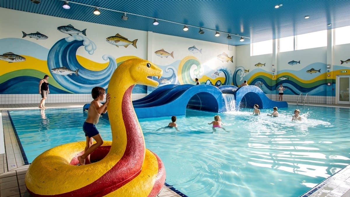 KI-generiertes Bild zu Schwimmbad Süderelbe