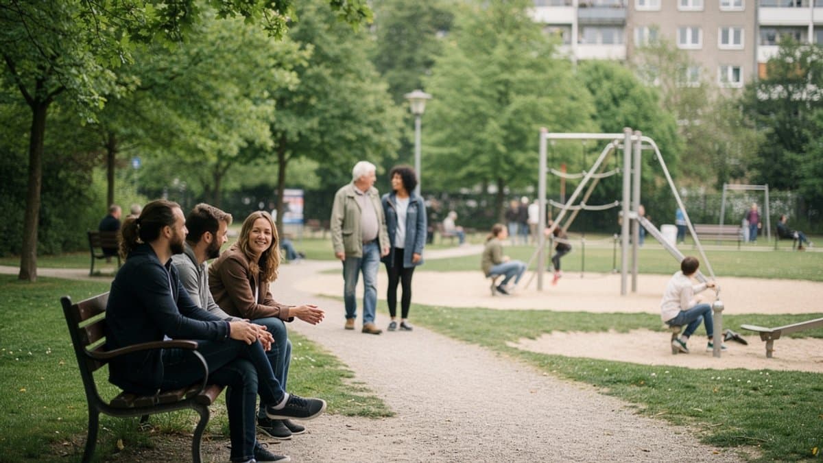 KI-generiertes Bild zu Spielplatz Achtern Born