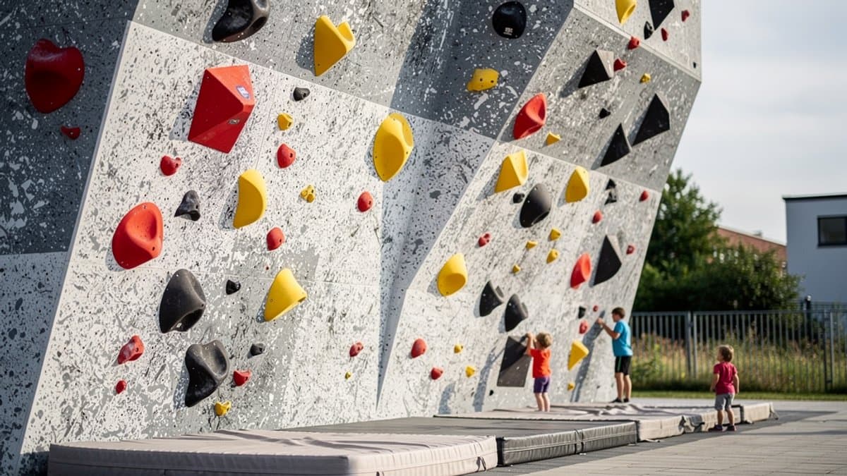 KI-generiertes Bild zu urban apes Boulderquartier Hamburg