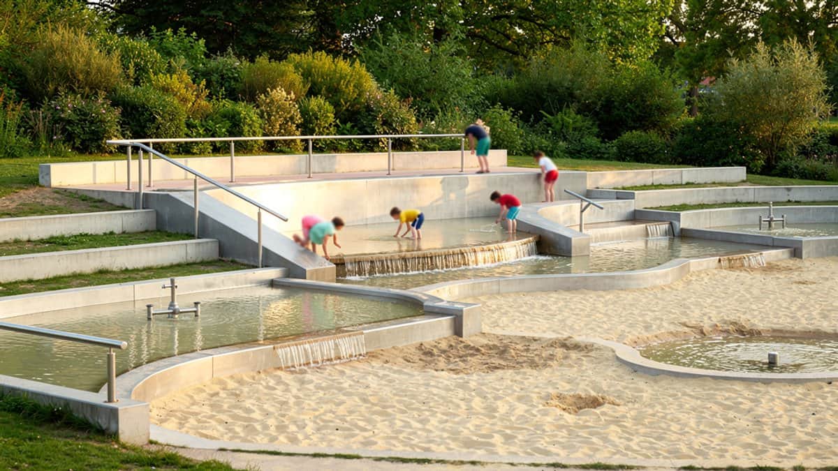 Wasserspielplatz Windflüchter