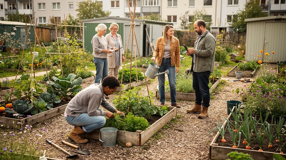 KI-generiertes Bild zu FuhlsGarden