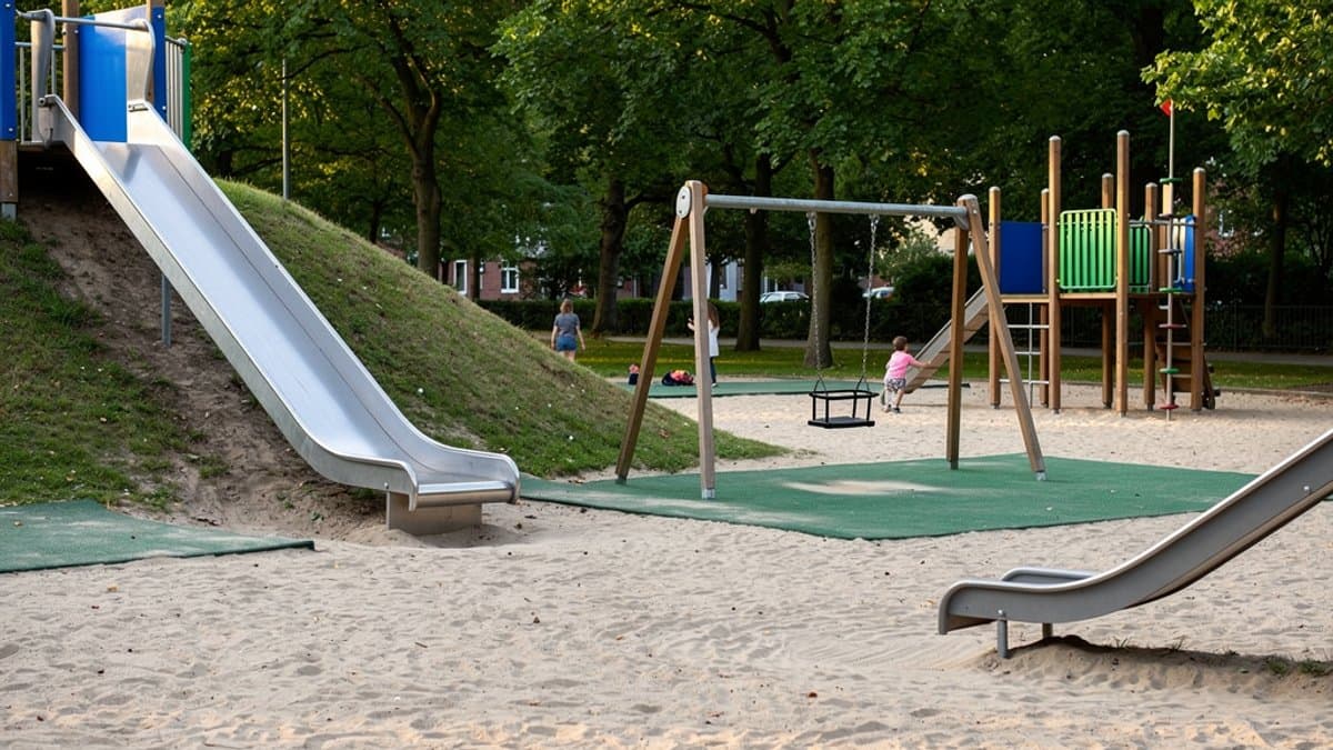 KI-generiertes Bild zu Spielplatz Kiefernberg