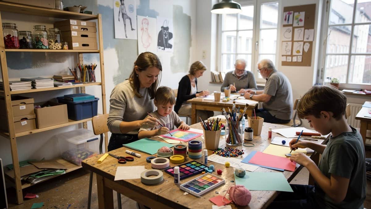 Kunsthalle – Offenes Atelier für Klein & Groß